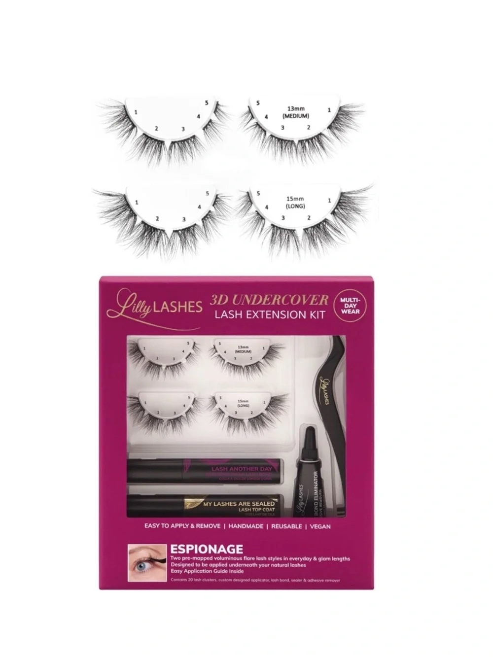 Lilly Lashes nwt lilly